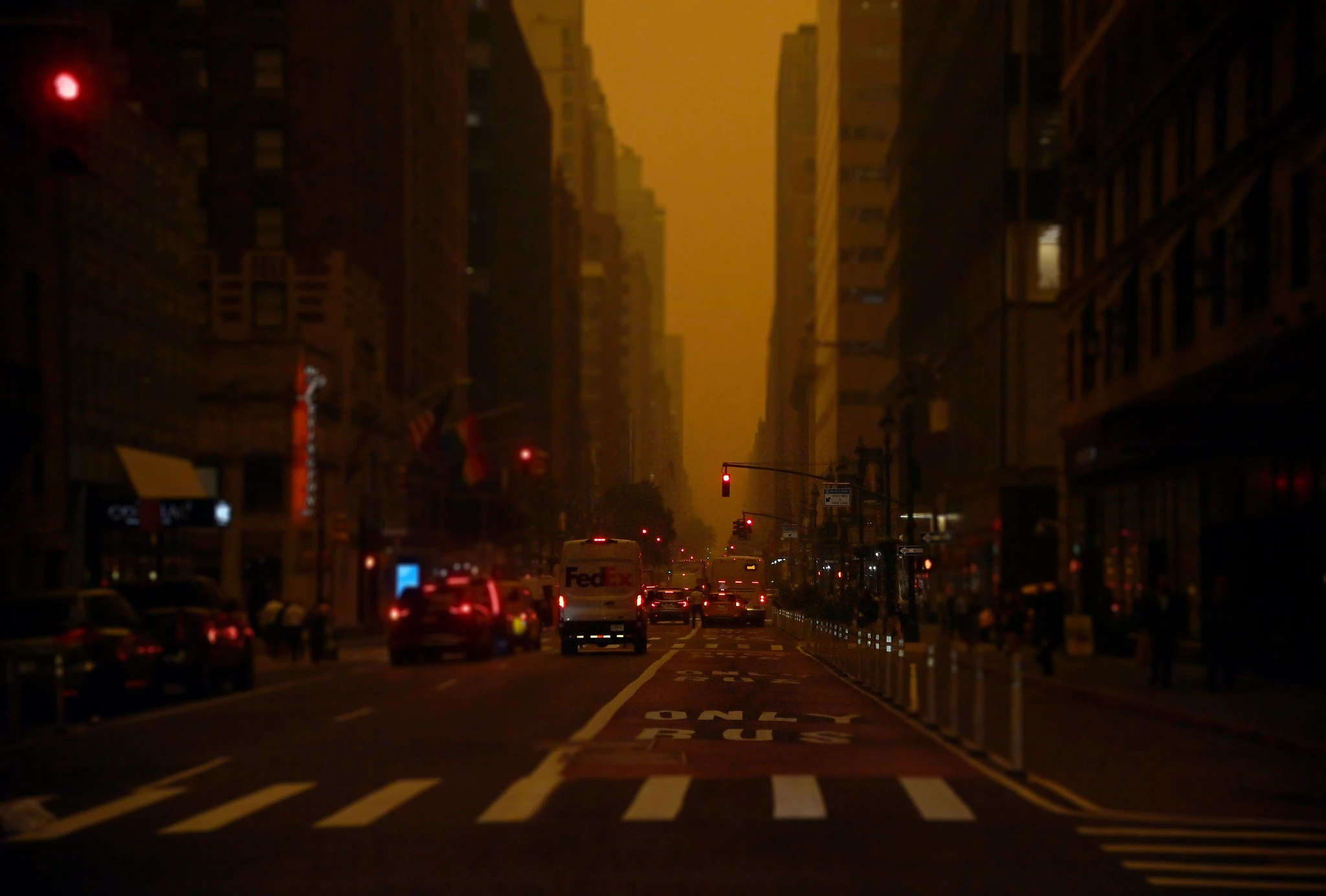 New York City is filled with smoke from wildfires in Canada.